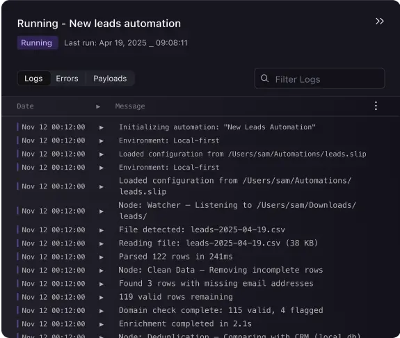 Own your existing data
